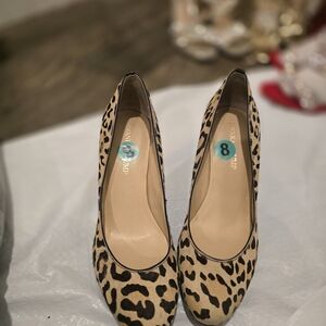 Ivanka Trump Leopard Print Heels